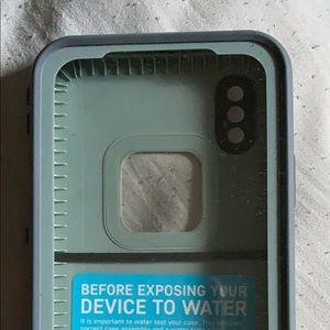iPhone X lifeproof case